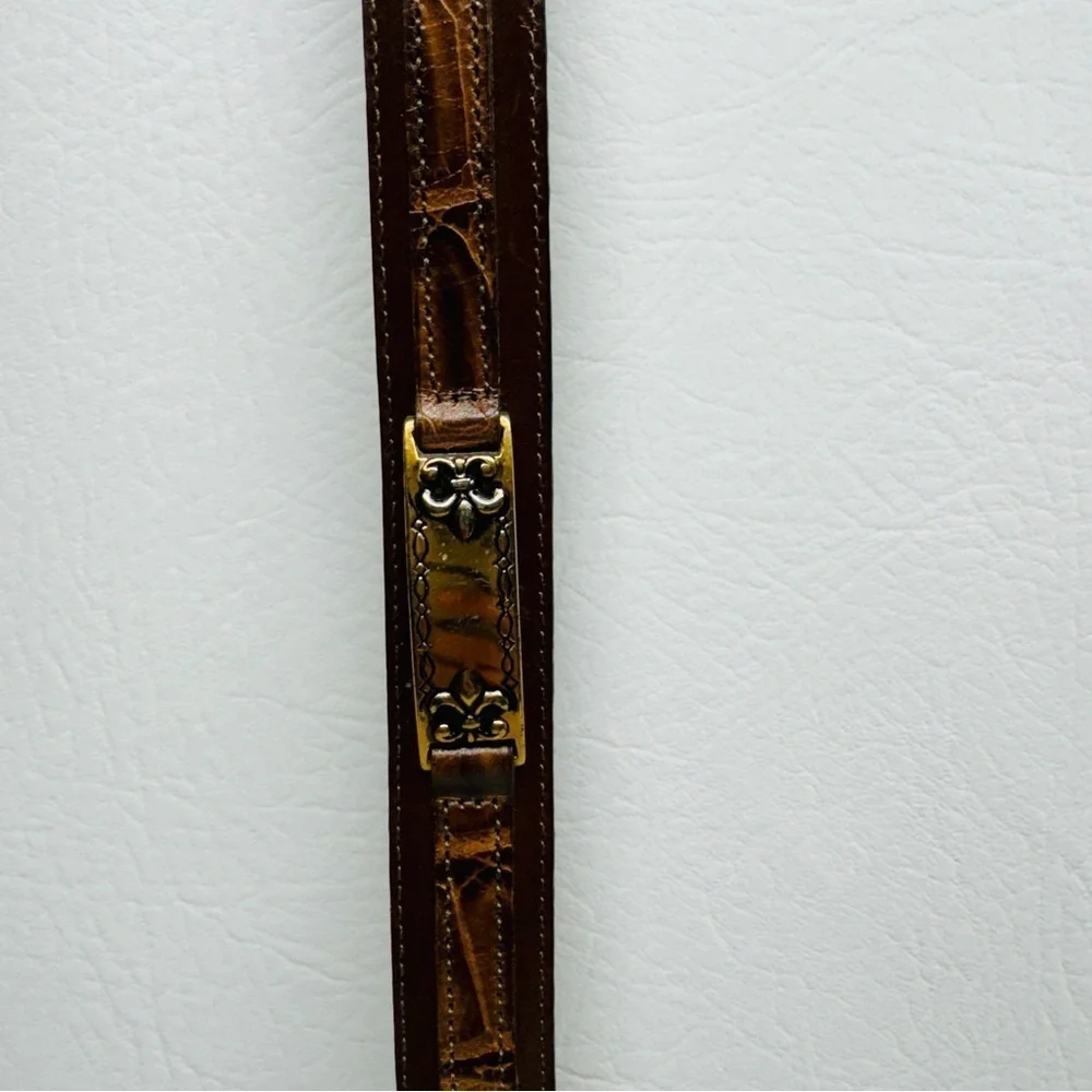 Brighton women’s vintage leather belt size M